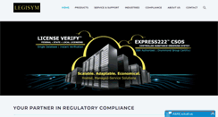 Desktop Screenshot of legisym.com